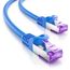 deleyCON 20m CAT7 Netzwerkkabel - 10 Gigabit - RJ45 Patchkabel Ethernet Kabel (Kupfer, SFTP PiMF Schirmung) - für Highspeed LAN DSL Switch Modem Router Patchpanel CAT7 CAT6 CAT5 - Blau