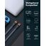 Cat 8 LAN kabel 15m, 40Gbps LAN Kabel Hochgeschwindigkeits 2000MHz S/FTP Ethernet Kabel Gigabit RJ45 Nylon geflochtener Vergoldeter Patchkabel für PS5
