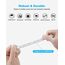 DDMALL CAT 8 Kabel 15m, Hochgeschwindigkeit 40Gbps 2000MHz CAT8 Flaches Patchkabel, Gigabit Internet LAN Netzwerkkabel mit Vergoldetem RJ45 Stecker für Gaming, Modem, Router, PC (15 Meter, Weiß)