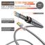 CSL - 15m CAT 7 Netzwerkkabel Gigabit Ethernet LAN Kabel - Baumwollmantel - 10000 Mbit s - Patchkabel - Cat.7 Rohkabel S FTP PIMF Schirmung mit RJ 45 Stecker - Switch Router Modem Access Point