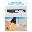 VOIETOLT Cat8 Lan Kabel 2Meter, 40Gbps/2000MHz Flach Schirmung Hochgeschwindigkeit Netzwerkkabel, STP RJ45 Gigabit Cat-8 Ethernet Kabel für PS4/5, für Modem, für Router - weiß