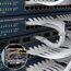 Ethernet Kabel Cat 6, Hochgeschwindigkeits Lan Kabel flache Netzwerkkabel schneller als Cat5e/Cat5 Patchkabel, Internetkabel mit RJ45 Stecker, Kompatibel mit Router, Modenm, Laptop, Smart TV(0.5 M)