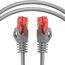 BIGtec LAN Kabel 0,25m Netzwerkkabel grau - 5 Stück - Gigabit Ethernet Kabel RJ45 Stecker Patchkabel für Patchpanel Netzwerk Switch Gaming kompatibel Playstation 5 PS5 XBOX Nintendo Switch 2-Station