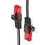 BIGtec LAN Kabel 0,5m Netzwerkkabel schwarz - 5 Stück - Gigabit Ethernet Kabel RJ45 Stecker Patchkabel für Patchpanel Netzwerk Switch Gaming kompatibel Playstation 5 PS5 XBOX Nintendo Switch 2-Station