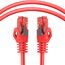 BIGtec LAN Kabel 0,5m Netzwerkkabel rot - 10 Stück - Gigabit Ethernet Kabel RJ45 Stecker Patchkabel für Patchpanel Netzwerk Switch Gaming kompatibel Playstation 5 PS5 XBOX Nintendo Switch 2-Station