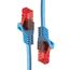 BIGtec LAN Kabel 2m Netzwerkkabel blau Gigabit Ethernet Kabel RJ45 Stecker Patchkabel für Patchpanel Netzwerk Switch Gaming PC kompatibel Playstation 5 PS5 XBOX Nintendo Switch 2 -Station 2 Meter