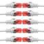 BIGtec LAN Kabel 1m Netzwerkkabel weiss - 10 Stück - Gigabit Ethernet Kabel RJ45 Stecker Patchkabel für Patchpanel Netzwerk Switch Gaming kompatibel Playstation 5 PS5 XBOX Nintendo Switch 2-Station