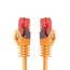 BIGtec LAN Kabel 2m Netzwerkkabel orange - 5 Stück - Gigabit Ethernet Kabel RJ45 Stecker Patchkabel für Patchpanel Netzwerk Switch Gaming kompatibel Playstation 5 PS5 XBOX Nintendo Switch 2-Station