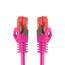 BIGtec LAN Kabel 5m Netzwerkkabel pink Gigabit Ethernet Kabel RJ45 Stecker Patchkabel für Patchpanel Netzwerk Switch Gaming PC kompatibel Playstation 5 PS5 XBOX Nintendo Switch 2 -Station 5 Meter