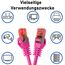 BIGtec LAN Kabel 10m Netzwerkkabel pink Gigabit Ethernet Kabel RJ45 Stecker Patchkabel für Patchpanel Netzwerk Switch Gaming PC kompatibel Playstation 5 PS5 XBOX Nintendo Switch 2 -Station 10 Meter
