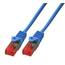 BIGtec LAN Kabel 30m Netzwerkkabel blau Gigabit Ethernet Kabel RJ45 Stecker Patchkabel für Patchpanel Netzwerk Switch Gaming PC kompatibel Playstation 5 PS5 XBOX Nintendo Switch 2 -Station 30 Meter