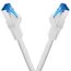 BIGtec - 2 Stück - 3m CAT.7 Gigabit Patchkabel Netzwerkkabel weiß Kupferkabel Patch Ethernt LAN DSL Kabel CAT7 (RJ45, Cat 7, S/FTP PIMF) 3,00m