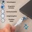 BIGtec 2m CAT.7 Patchkabel Netzwerkkabel Gigabit Patch DSL LAN Ethernet Kabel weiß Kupferkabel doppelt geschirmt (RJ45 Stecker Cat-7 S/FTP PIMF)