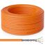 deleyCON 10m CAT.7 Verlegekabel Kupfer Starr S/FTP PIMF Netzwerkkabel Installationskabel LAN Kabel Ethernet Datenkabel Gigabit CAT7 10 Gbit 1000 MHz LSZH Halogenfrei BauPVO - GHMT Zertifiziert