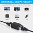 AXFEE RJ45 Kupplung Cat7, 15 Stück CAT6 Kupplung Verbinder, Kabel Verlängerung, LAN Verbinder Netzwerkkabel, Ethernet Kabel Patchkabel für Cat 7 Cat6 Cat5 Cat5e, Schwarz