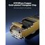 VOIETOLT Cat 8 Lan Kabel 50M, 40Gbps/2000Mhz Flaches Geflecht Netzwerkkabel Ethernet Kabel, S/FTP RJ45 Gigabit Patchkabel für PS4/5, für Modem, für Router