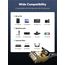 VOIETOLT Cat 8 Lan Kabel 25M, 40Gbps/2000Mhz Flaches Geflecht Netzwerkkabel Ethernet Kabel, S/FTP RJ45 Gigabit Patchkabel für PS4/5, für Modem, für Router