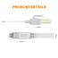Ercielook Cat8 Lan Kabel 6m Hochgeschwindigkeits Netzwerkkabel 40 Gbit/s mit vergoldetem RJ45-Stecker für Router/Gaming/Modem