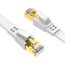 Ercielook Lan Kabel 0,25m 2-Stück, Hochgeschwindigkeits-Cat8-Netzwerkkabel für den Außen- und Innenbereich, 40 Gbit/s mit vergoldetem RJ45-Stecker für Router/Gaming/Modem