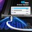 Ercielook Lan Kabel 0,3m-2 Stück, Hochgeschwindigkeits-Cat8-Netzwerkkabel 40 Gbit/s mit vergoldetem RJ45-Stecker für Router/Gaming/Modem (Packung mit 2)