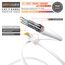CSL - 25m CAT 7 Netzwerkkabel - Lan Kabel für 10 Gigabit High Speed Internetkabel, Hochgeschwindigkeits Ethernet Kabel, S FTP PIMF, 10 Gbps Cat.7 RJ45 - Switch Router Modem PC - 25 Meter Weiss