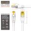 CSL - 2m CAT 7 Netzwerkkabel - Lan Kabel für 10 Gigabit High Speed Internetkabel, Hochgeschwindigkeits Ethernet Kabel, S FTP PIMF, 10 Gbps Cat.7 RJ45 - Switch Router Modem PC - 2 Meter Weiss