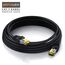 CSL - 15m CAT 7 Netzwerkkabel - Lan Kabel für 10 Gigabit High Speed Internetkabel, Hochgeschwindigkeits Ethernet Kabel, S FTP PIMF, 10 Gbps Cat.7 RJ45 - Switch Router Modem PC - 15 Meter Schwarz