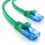 deleyCON 3,0m CAT.6 Ethernet Gigabit Lan Netzwerkkabel RJ45 CAT6 Kabel Patchkabel Kompatibel zu CAT.5 CAT.5e CAT.6a Cat.7 - Grün