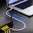 deleyCON 15m Netzwerkkabel Cat6-1000 Mbit (Kupfer, S/FTP, Halogenfrei) RJ45 Gigabit Patchkabel Ethernet LAN Kabel Cable - für DSL Internet WLAN Switch Router Modem Patchpanel POE - Gelb