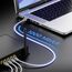 deleyCON 1,5m Netzwerkkabel Cat6-1000 Mbit (Kupfer, S/FTP, Halogenfrei) RJ45 Gigabit Patchkabel Ethernet LAN Kabel Cable - für DSL Internet WLAN Switch Router Modem Patchpanel POE - Grau