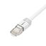Amazon Basics High-Speed-Patchkabel, RJ45 Cat7, Gigabit-Ethernet, 1 Stück, weiß, 1.5 m