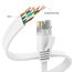 Ercielook Lan Kabel 10meter CAT6 High Speed Netzwerkkabel mit Kabelclips - lankabelverlaengerung für PS5/4 Router Modem TV Switch Laptop