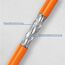 HB-DIGITAL 15m CAT 7 Netzwerkkabel LAN Kabel Verlegekabel Ethernet Installationskabel 10 Gbit/s - reines Kupfer AWG23 S/FTP - GHMT Zertifiziert LSZH Datenkabel Duplex - Orange