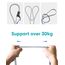 BUSOHE Cat 8 LAN Kabel 5Meter, 40Gbps 2000MHz Ethernet Kabel Netzwerkkabel, Flach Hochgeschwindigkeits Gigabit RJ45 Patchkabel, Geflochtener Internet Kabel Kompatibel mit PC, Router, Modem