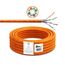 ARLI Cat7 Verlegekabel 25 m Netzwerkkabel inkl. Abisoliermesser CAT.7 LAN Halogenfrei Installationskabel SFTP S/FTP CAT7 PIMF Kabel Netzwerk Verkabelung Datenkabel AWG23/1 geschirmt Kupfer 25m