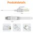 Ercielook Lan Kabel 1,5m-5 Stück - Hochgeschwindigkeits 40 Gbit/s Cat8-Netzwerkkabel für den Außen- und Innenbereich, wetterfest, UV-beständig für Router/Gaming/Modem
