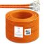 ARLI Cat7 Verlegekabel 100 m Netzwerkkabel duplex inkl Abisoliermesser CAT.7 LAN Halogenfrei Installationskabel twin SFTP CAT7 PIMF Kabel Netzwerk Verkabelung Datenkabel geschirmt AWG23/1 Kupfer 100m