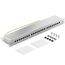 deleyCON CAT 6 Patchpanel Verteilerfeld 24 Port - Desktop 19" Zoll Rackeinbau Servermontage - RJ45 - Geschirmt - TIA568A TIA568B Grau