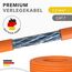 RedStar24 CAT 7 Verlegekabel 500m Netzwerkkabel Datenkabel LAN CAT7 Kabel Kupfer Installationskabel CAT.7 Gigabit S/FTP Kat.7 Halogenfrei PIMF POE 10Gbit Netzwerk Verkabelung Ethernet Simplex 500m