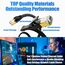 Cat 7 20m Netzwerkkabel, LAN Kabel 20meter Flach Patchkabel Outdoor Indoor, Gigabit CAT7 Hochgeschwindigkeits S/FTP PIMF Schirmung mit RJ45 Stecker Ethernet Kabel für Switch Router Modem (20 Clips)