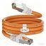 Soibke Netzwerkkabel 2 Meter, LAN Kabel Cat 7 Ethernetkabel 2m Schirmung Wlan Kabel, Hochgeschwindigkeit 10000Mbit/s 600MHz Gigabit Internetkabel S/FTP Patchkabel für Router Modem