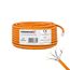 Premium X CAT 7 Netzwerkkabel 10m LAN Kabel Simplex Kupferkabel Ethernet Datenkabel S/FTP PiMF PoE Eca Kat7 Verlegekabel Installationskabel für müheloses Verlegen