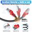 Soibke LAN Kabel 15 Meter, Ethernet Kabel 15m Cat 7 Hochgeschwindigkeit Netzwerkkabel Schwarz Geschirmt SFTP Wlan Kabel Outdoor Indoor -10Gbps RJ45 Gigabit Internet Patchkabel für Modem Router
