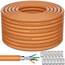 Soibke LAN Kabel 100 Meter, Cat 7 Verlegekabel Netzwerkkabel 100m Außen, High Speed Patchkabel 10000Mbit/s Wlan Kabel, Schirmung S/FTP Internetkabel PiMF LSZH Installationskabel für Router Modem