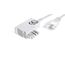 COXBOX 8 m DSL Kabel Fritzbox, Speedport, Easybox - TAE Kabel RJ45 weiß - VDSL ADSL WLAN Router-Kabel mit Twisted Pair für eine zuverlässige Verbindung
