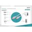 DIGITUS LAN Kabel Cat 6 - 5m - 10 Stück - RJ45 Netzwerkkabel - S/FTP Geschirmt - Kompatibel zu Cat6A und Cat7 - Grau