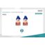 DIGITUS LAN Kabel Cat 6 - 0,25m - 10 Stück - RJ45 Netzwerkkabel - S/FTP Geschirmt - Kompatibel zu Cat6A und Cat7 - Blau