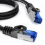 KabelDirekt Netzwerkkabel – Überträgt maximale deutsche Glasfaser-Geschwindigkeit – Netzwerk, Ethernet Kabel, LAN & Patch Kabel – 10x 15m – In 0,25-30m – Gigabit-Netz, Router/Modem, RJ45 (silbern)