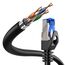 KabelDirekt Netzwerkkabel – Überträgt maximale deutsche Glasfaser-Geschwindigkeit – Netzwerk, Ethernet Kabel, LAN & Patch Kabel – 10x 10m – In 0,25-30m – Gigabit-Netz, Router/Modem, RJ45 (silbern)