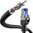 KabelDirekt Netzwerkkabel – Überträgt maximale deutsche Glasfaser-Geschwindigkeit – Netzwerk, Ethernet Kabel, LAN & Patch Kabel – 30m – In 0,25-30m – Gigabit-Netz, Router/Modem, RJ45 (silbern)